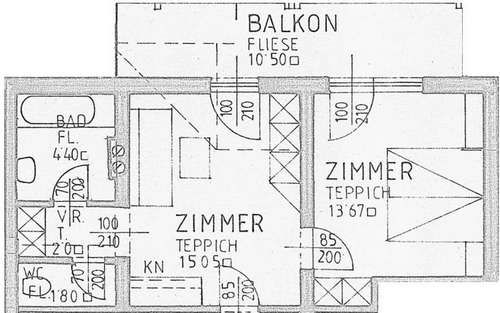 Appartement Typ 3 - Gästehaus Götz